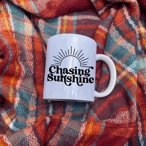 Chasing sunshine mug